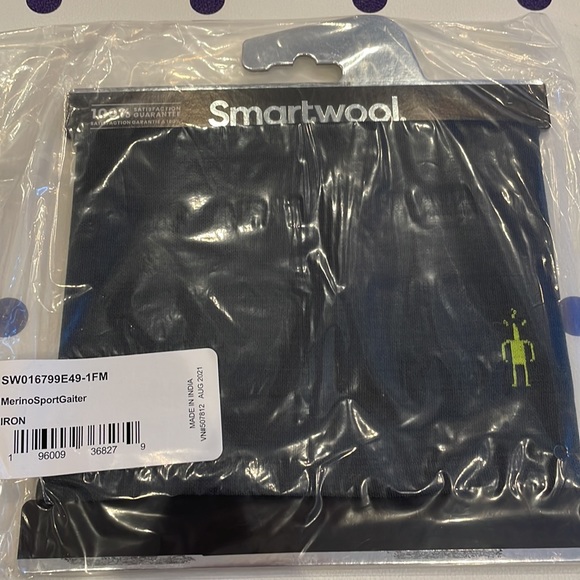 SMARTWOOL Merino Sport Gaiter - IRON - Picture 2 of 3